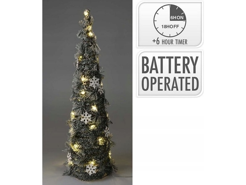 Home Styling Collection Julepynt Kunstig Juletræskegle Med Led 60 Cm