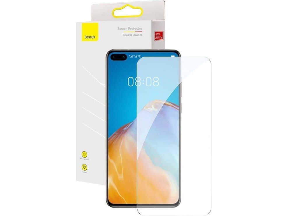 Clear Tempered Glass For Huawei P40 Baseus