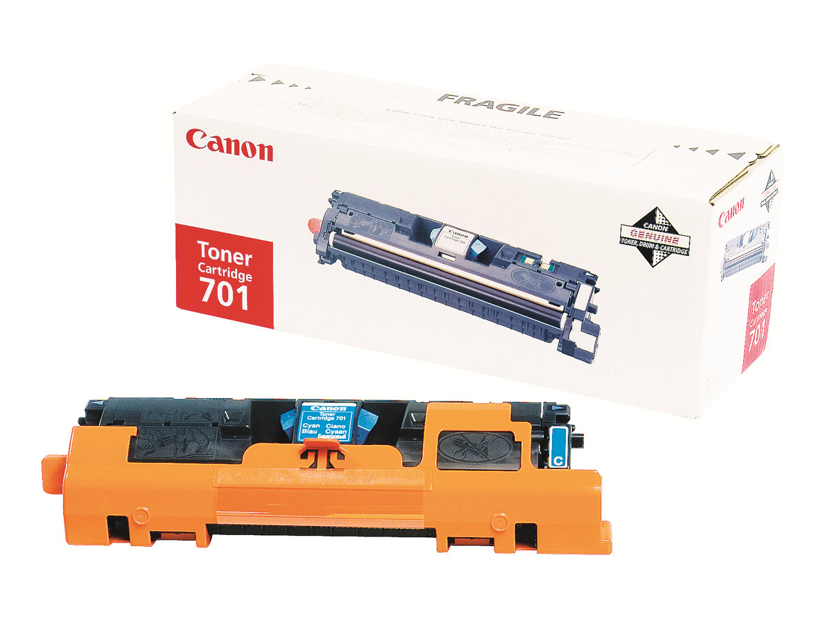 Canon 701 - Cyan - Original - Tonerpatron - For Imageclass Mf8180c Laser Shot Lbp-5200 Laserbase Mf8180c
