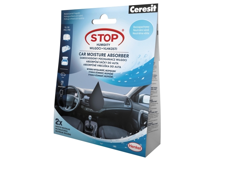 Ceresit Absorber Moisture Stop Humidi Cars 2X50g