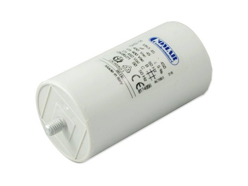 Comar 600031 Motordrehstrom-Kondensator 50 Μf 450 V/Ac 5 % (Ø) 50 Mm