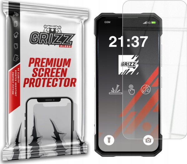 Grizzglass Szkło Hybrydowe Grizzglass Hybridglass Do Doogee S200