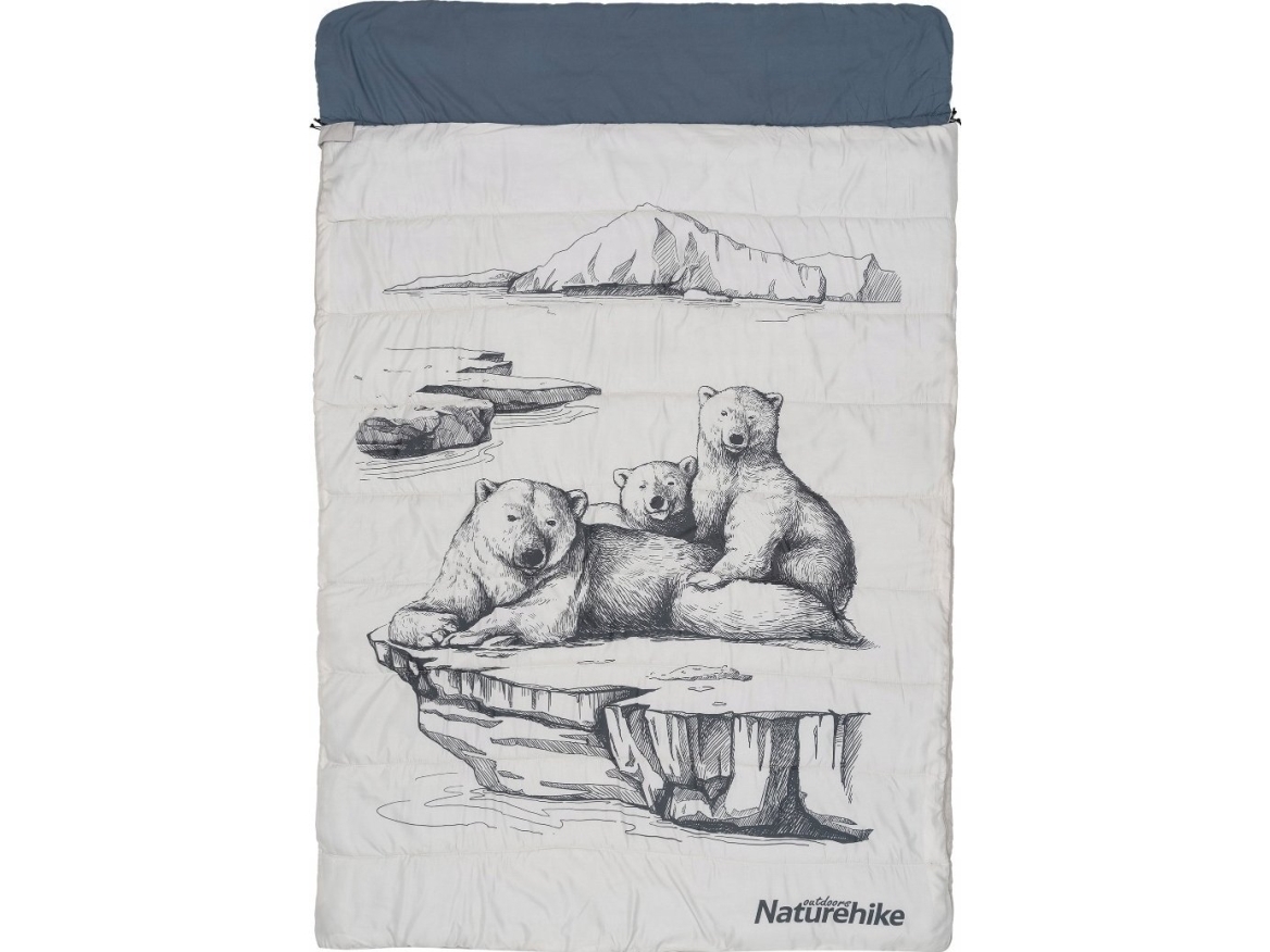 Naturehike dubbel sovsäck nh21msd06-polar bear | Utomhus - Camping - Sovsäckar / Mats | GameStuff