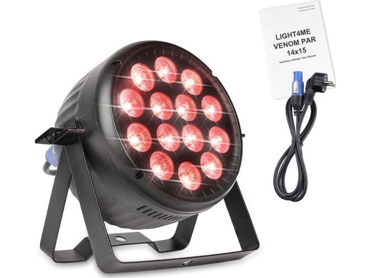 Light4me Venom Par 14X15 Led Rgbw Reflektor Dekorationslys