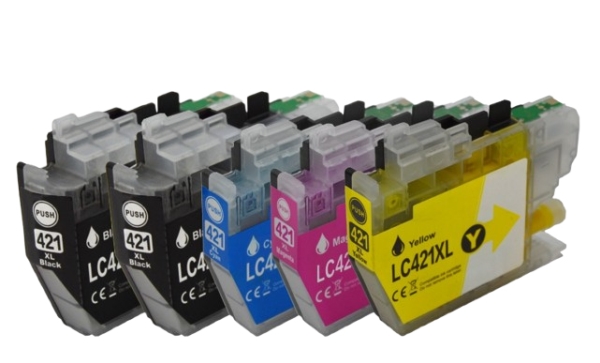 Peach Pi500-378, Hohe (Xl-) Ausbeute, Schwarz, Cyan, Magenta, Gelb, 15 Ml, 10 Ml, 5 Stück(E), 500 Seiten