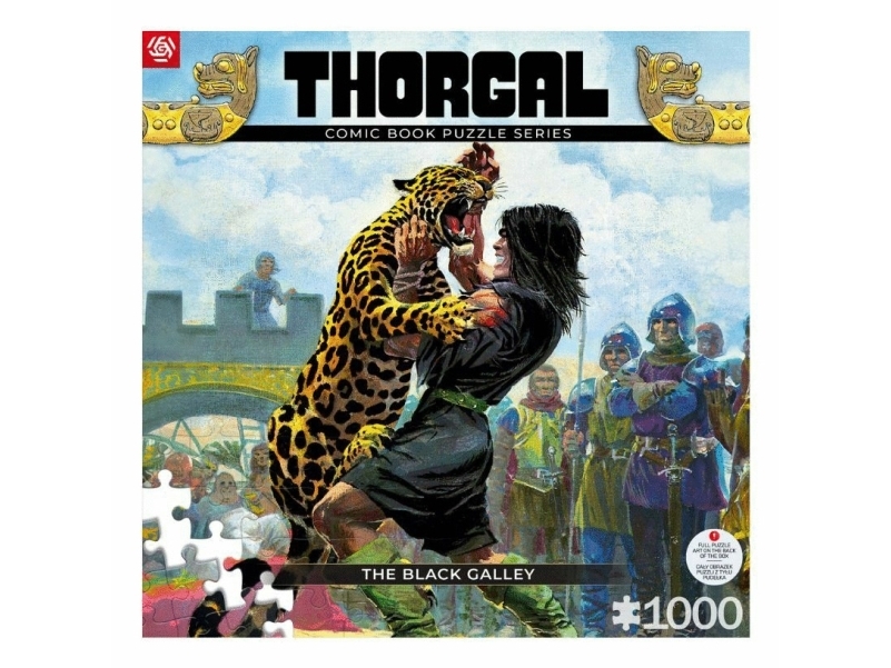 Puzzle 1000 Thorgal Schwarze Galera