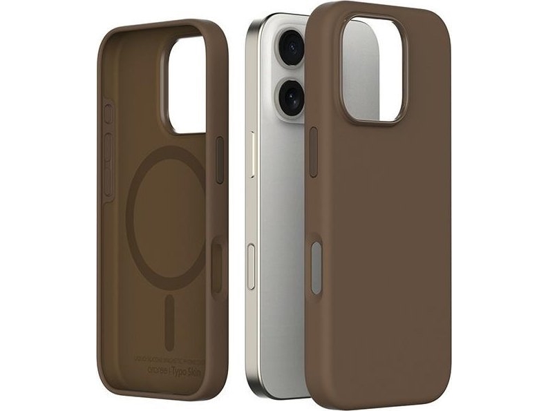 Dėklas Araree Etui Typoskin M Iphone 16 Pro6.3" Ruda/Golden Ruda Ar20-02117C