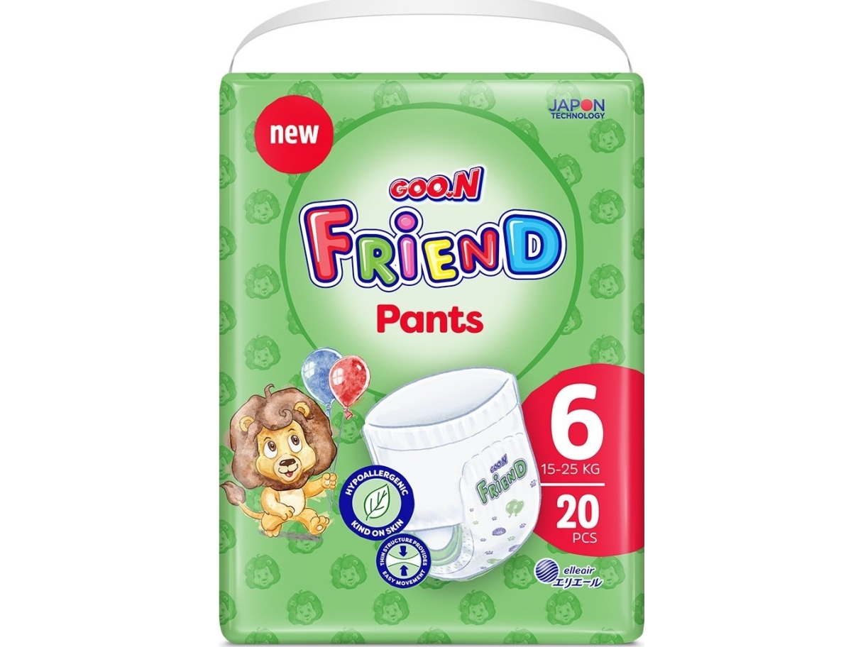 Goo.N Goo.N Friend Pants Size 6, 15-25 Kg, 20 Pcs., F1010117-003