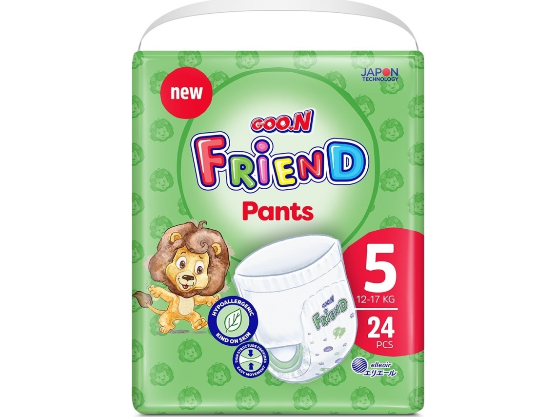 Goo.N Goo.N Friend Pants Size 5, 12-17 Kg, 24 Pcs., F1010117-002