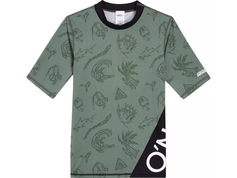 O'neill Børne-T-Shirt Uv Mix & Match Cali First 13'' Swim Shorts Crazy Skin