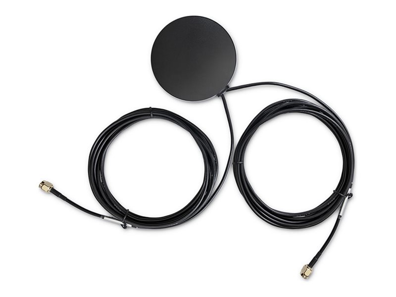 Qoltec Antenne Gps + 4G, Glonass Dookólna | 28Dbi | 50W | 2 X Sma Męski | Zewnętrzna