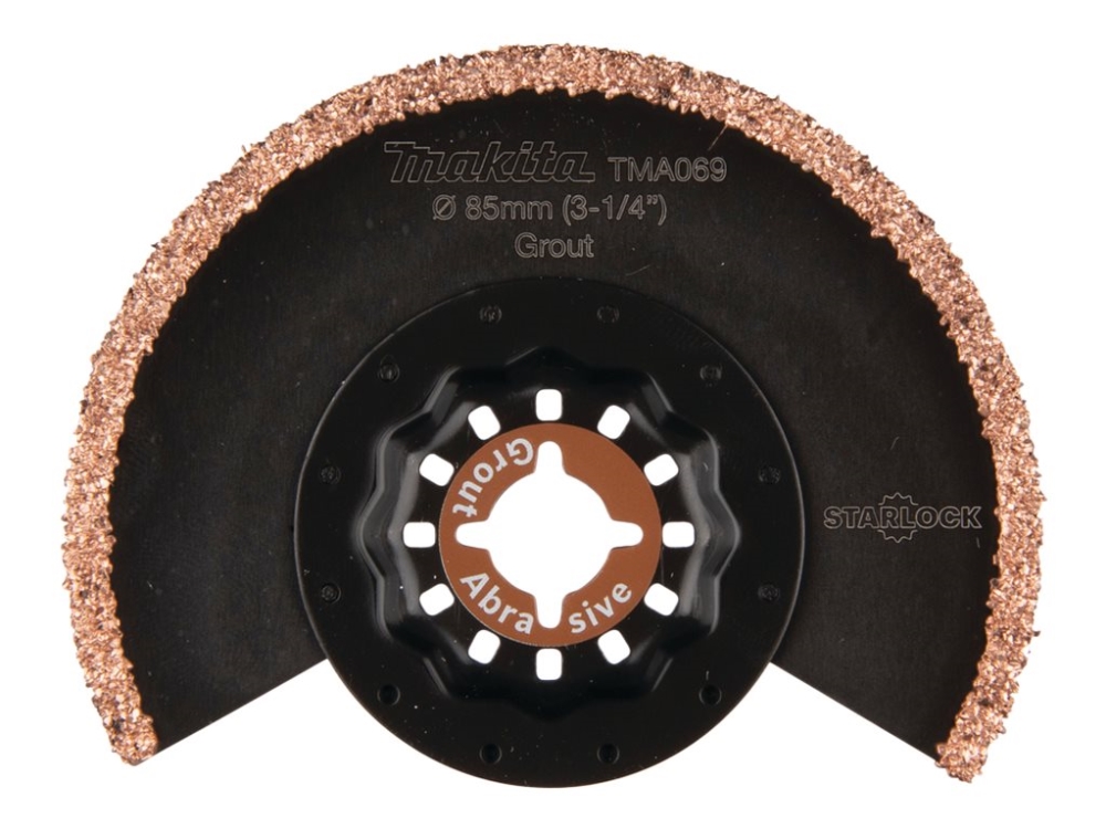 Makita TMA069 - Segmentsågblad - bredd: 85 mm - grus: 30 - för Makita DTM51Z, DTM51ZJX2 MT Series M9800KX4 | Elverktyg - Tillbehör - Tillbehör till Multiverktyg | GameStuff