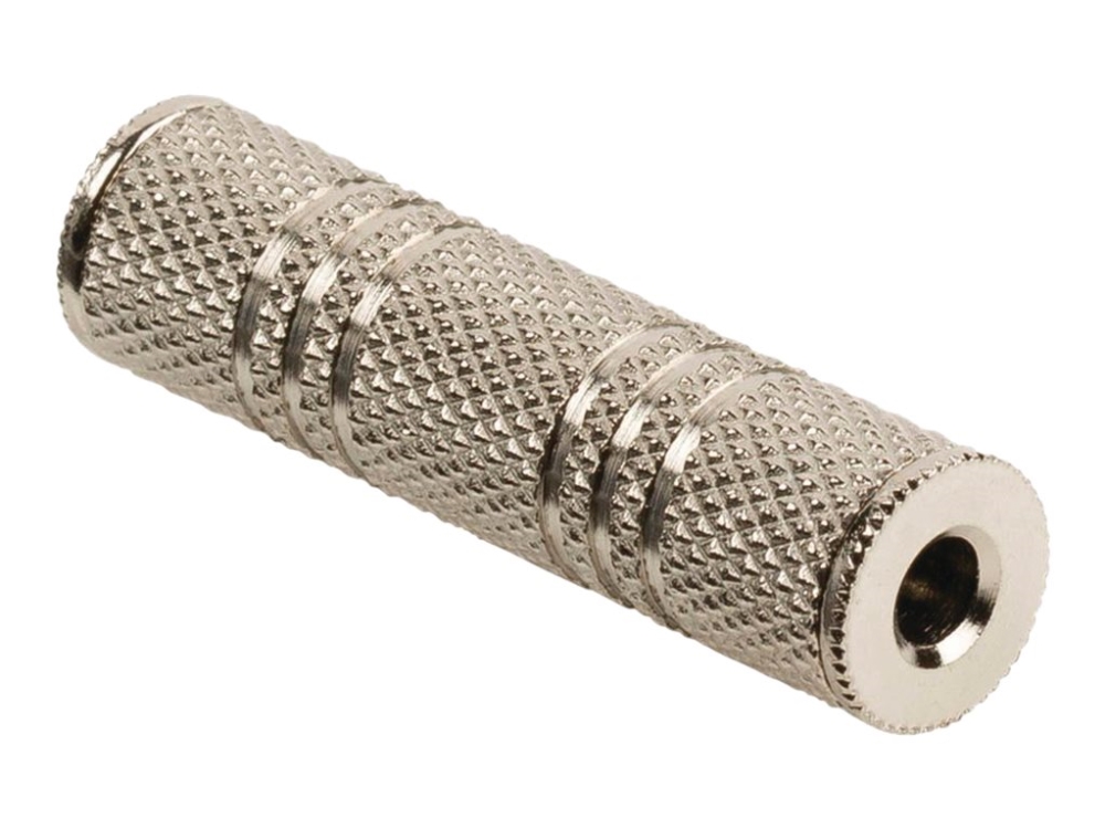 Nedis - Lydkobling - Mini-Phone Stereo 3.5 Mm Hun Til Mini-Phone Stereo 3.5 Mm Hun - Sølv