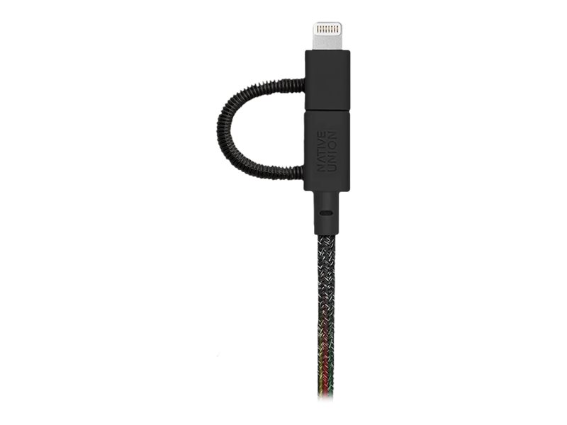 Native Union Belt - Lightning-Kabel - Usb Han Til Micro-Usb Type B, Lightning, Usb-C Han - 2 M - Kosmos