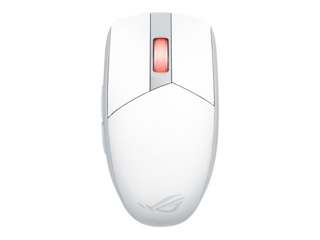 Asus Rog Strix Impact Iii Wireless, Beidhändig, Optisch, Rf Wireless + Bluetooth, 36000 Dpi, Weiß