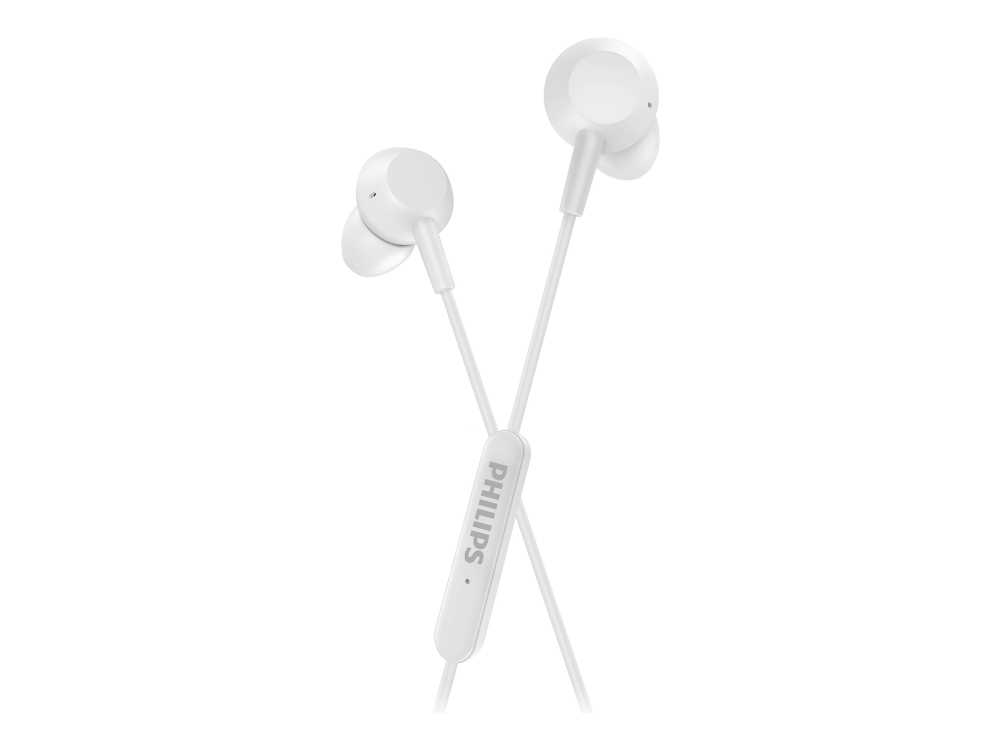 Salg Philips Ear Hovedtelefoner Med Mikrofon Hvid
