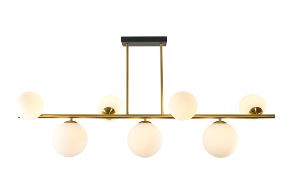 Loftslampe Domoletti Pendant Light Raile H52cm 7Xg9 Guld