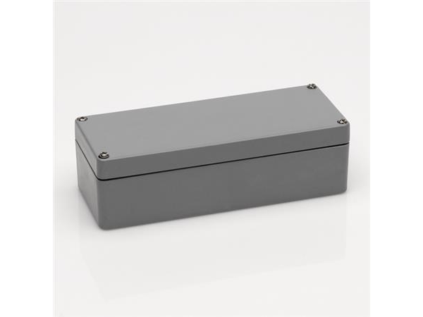 BERNSTEIN Slag- och korrosionsbeständig monteringslåda av aluminium, RAL 7001. Med täckskruvar av rostfritt stål och jordskruvar av koppar. | EL Artiklar - Elcentral - Diverse utrustning för svarta tavlor | GameStuff