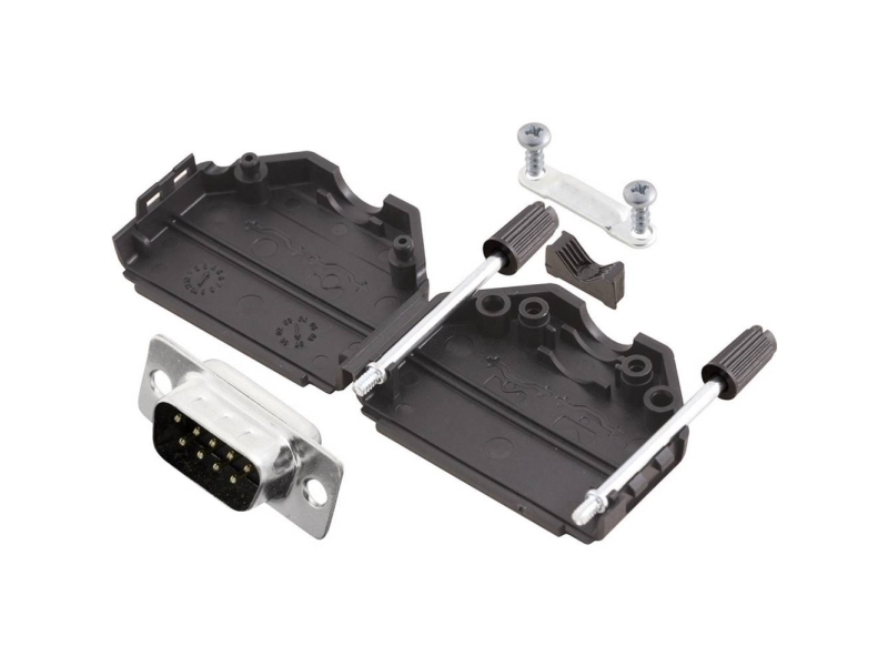 Mh Connectors Mhdppk9-Db9p-K D-Sub Stiftleiste-Set 180° Polzahl: 9 Lötanschluss 1 Stk