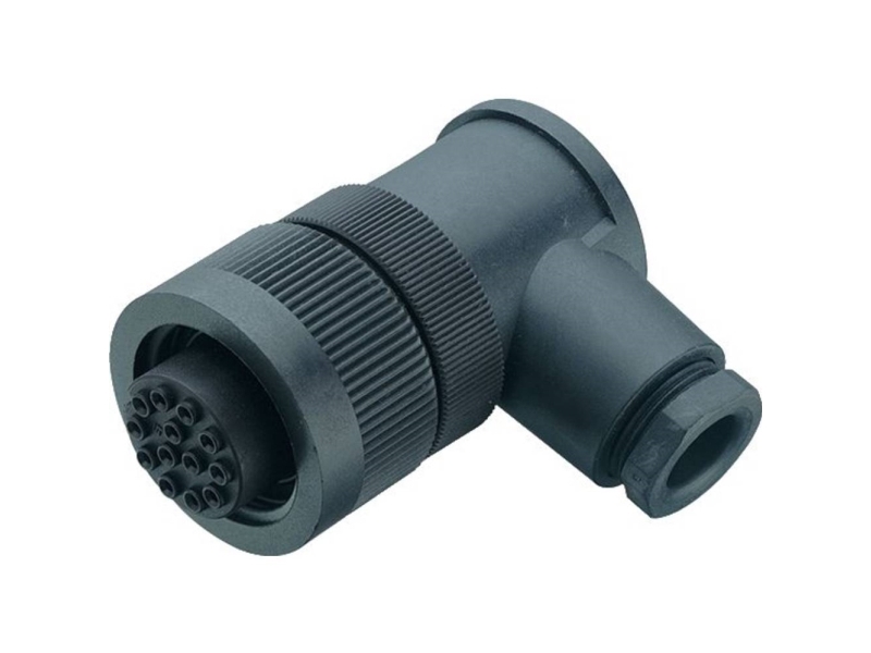 binder 99 0710 72 05-20 Vinkeldåse Tilslutning, vinklet Samlet poltal: 5 + PE Serie (rundstikforbindelse): 694 1 stk | Datortillbehör - Övriga datortillbehör - Reservdelar | GameStuff