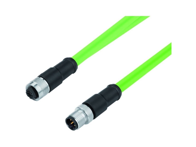 Binder 77 4530 4529 50704-1000-20 Sensor-/Aktuator-Stecker Gerade Anschluss 10 M (Rj): 4