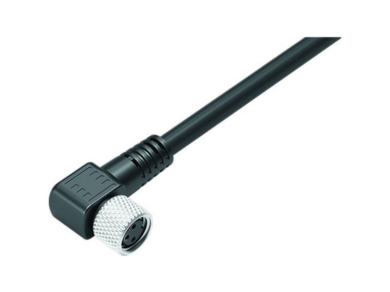 Binder 77 3508 0000 50004-0500-20 Sensor, Aktorstecker, Anschluss, Gewinkelt 5 M Polzahl (Rj): 4 1 Stück