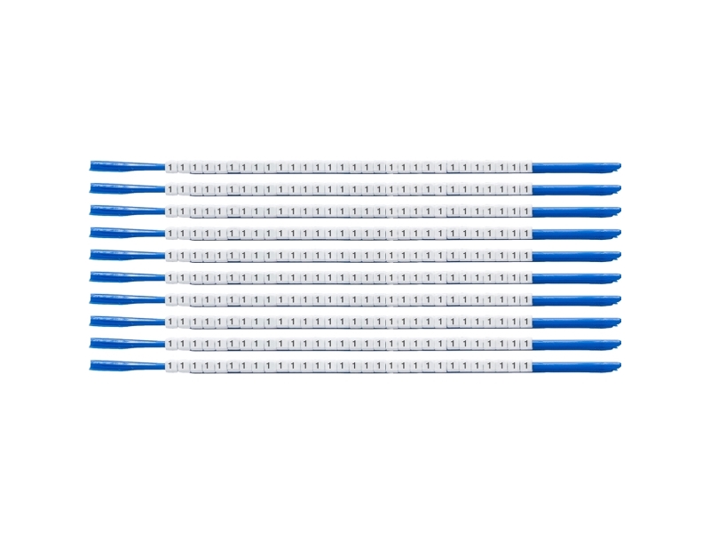 Brady SCN-07-1, Sort, Hvid, Nylon, 300 stk, 1,9 mm, 2,4 mm