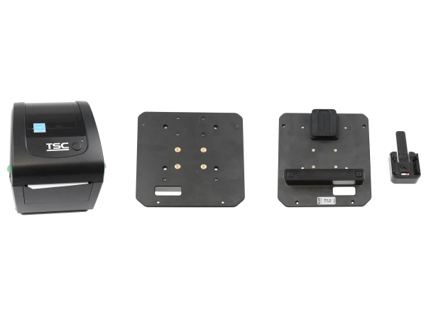 Brodit 217036, Bærbar Printer, Passiv Holder, Bil/Indendørs, Sort