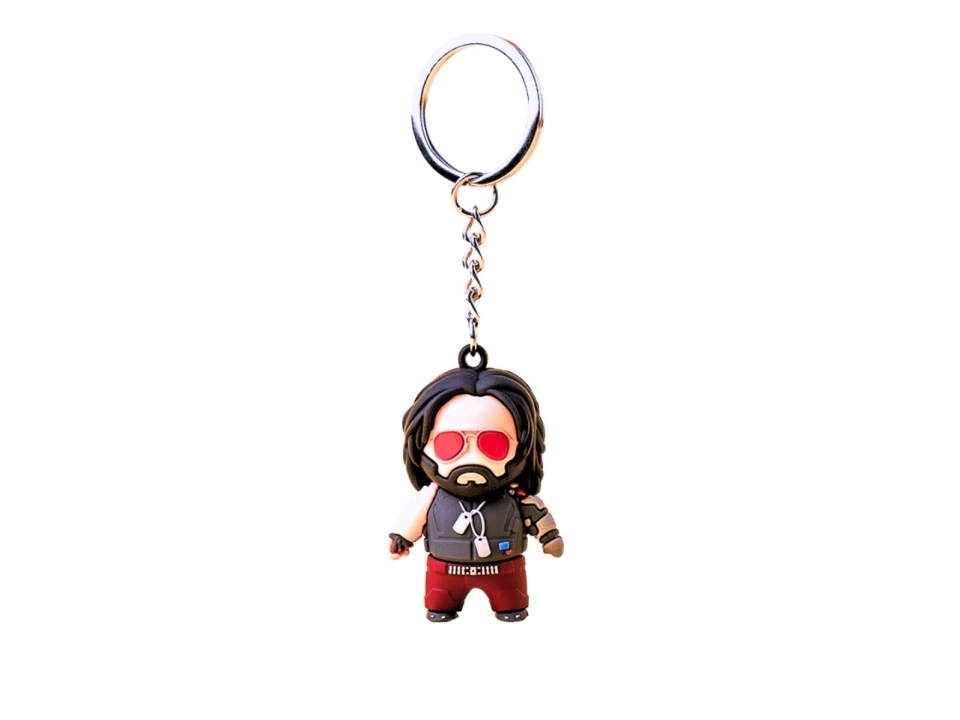 Cenega Cyberpunk 2077 Johnny Silverhand 3D Keychain, Samlarfigur, Videospel | Leksaker - Spel | GameStuff