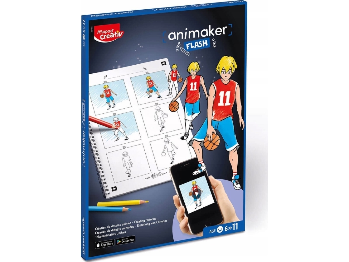 Maped® Luova maalaussarja Comic Creator action Monivärinen