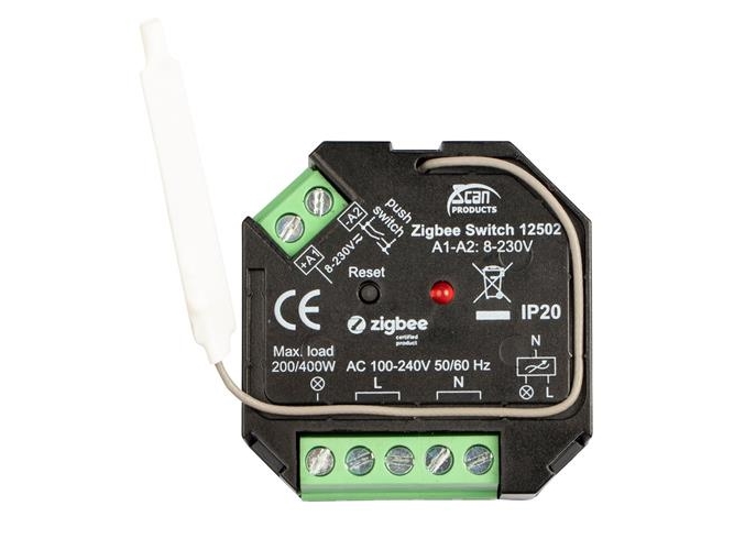 Afbryder Zigbee Push 200W Led