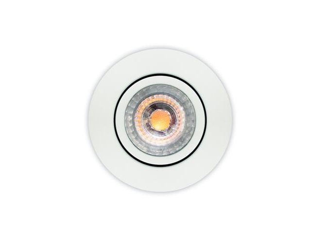 Luna Low Profile 2.0 Iso 5.9w 3000k 490lm Ra90 Ip44 Inomhus/utomhus Matt Vit
