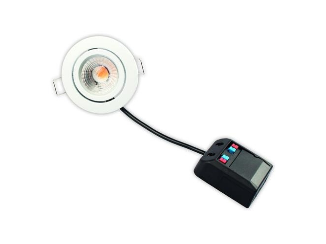 Claudia Looping 350ma Dimbar 3 2w 3000k Ra95 270lm Ip44 Mattvit Rund.