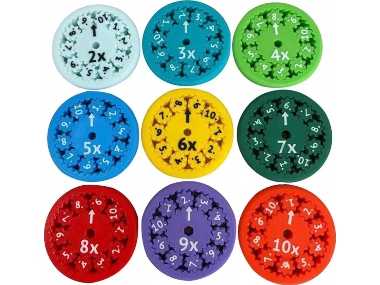 Rozette *****Mathematischer Spinner X/: 9Stück/Set 44242