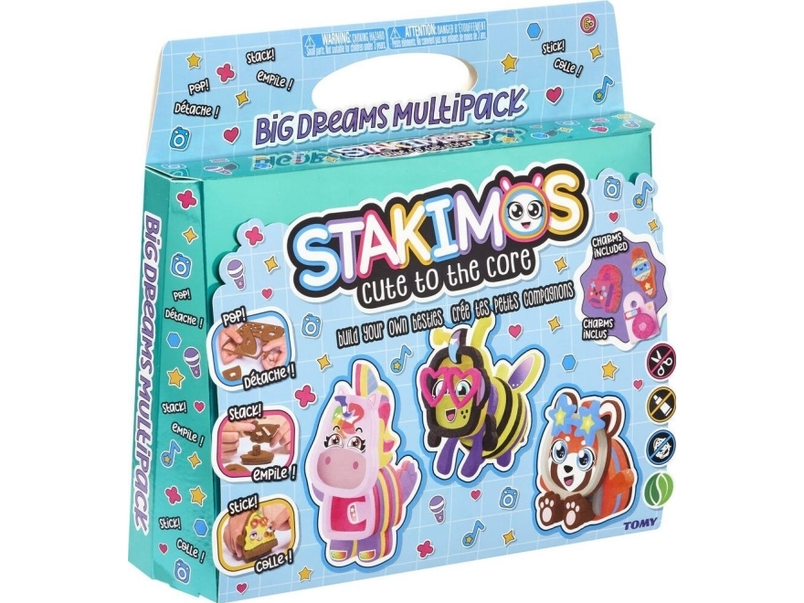 Tomy Tomy Stakimos 3Pak Big Dreams Friends E73626 /4