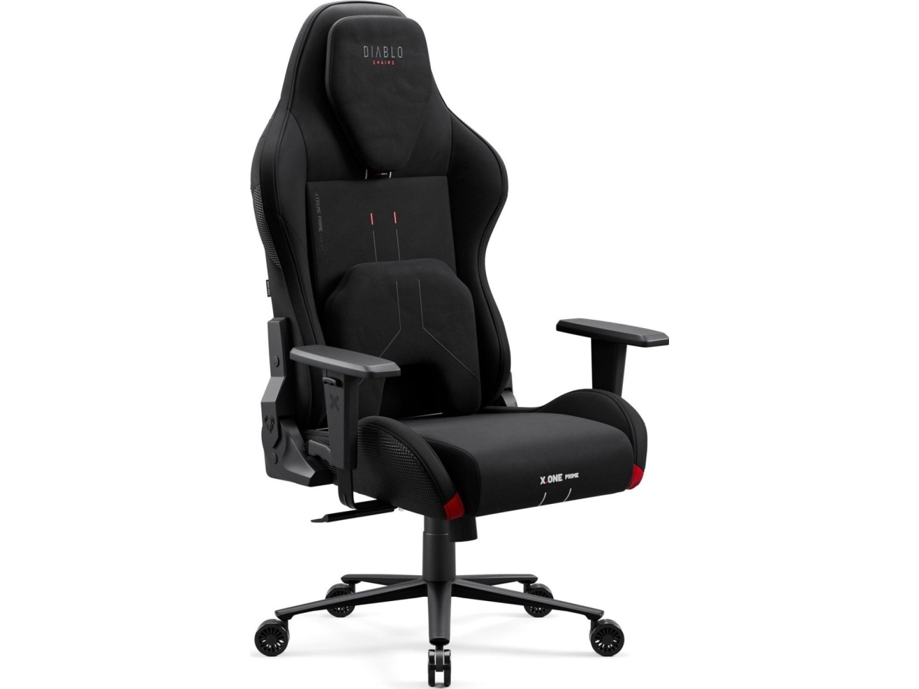Diablo Chairs X.One Prime gamingstol Burned Black (normal størrelse)