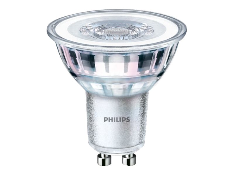 Philips CorePro LEDspot - LED-spotlight - GU10 - 3.5 W (motsvarande 35 W) - klass F - svalt vitt ljus - 4000 K | Belysning - Ljuskälla - GU10 Ljuskälla | GameStuff