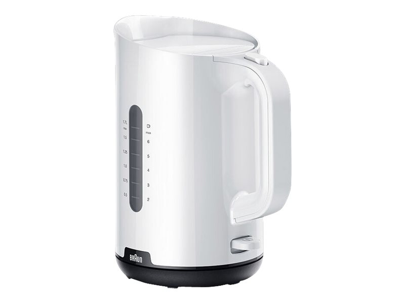 Braun Breakfast1 Wk 1100 Wh - Kedel - 1.7 Liter - 2.2 Kw - Hvid