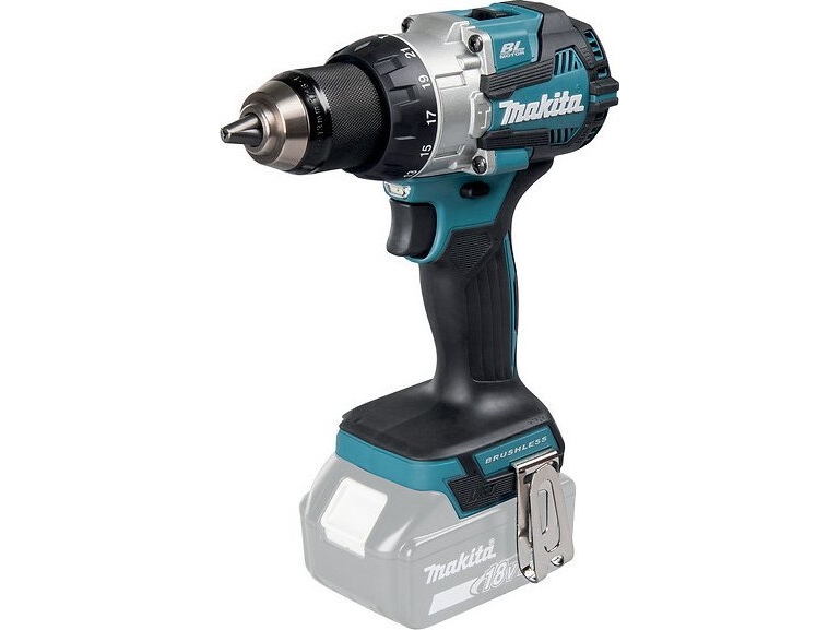 Makita Power Tool Kit Borrmaskin.Udar.Con.Dhp 489Zj 18V Li-Ion