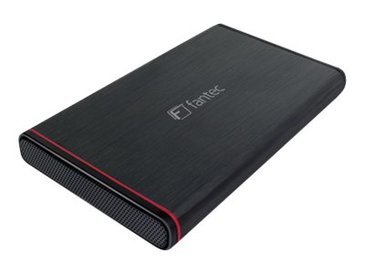 Fantec 225U3-6G - Lagringspakning - 2.5" - Sata 6Gb/S - Usb 3.0 - Sort
