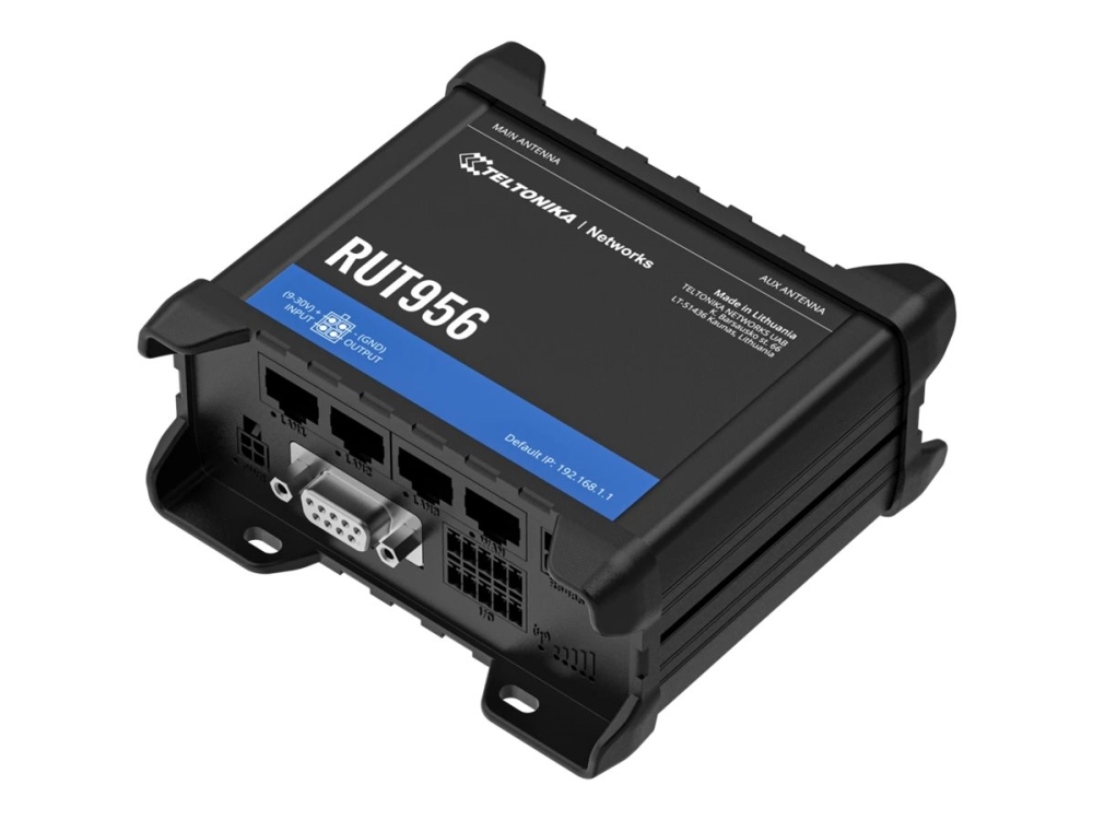 Teltonika Rut956 Router Lte Wifi Gps Sim Lan Wan