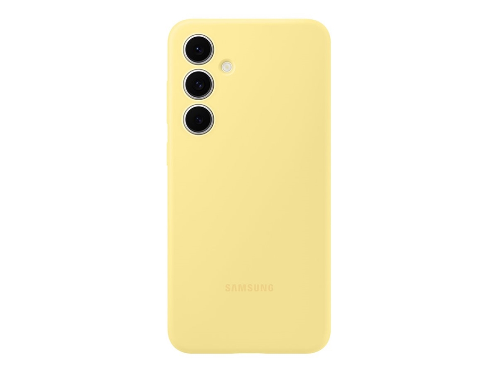 Samsung Ef Ps721 Baksidesskydd För Mobiltelefon Silikon Gul För Galaxy S24 Fe