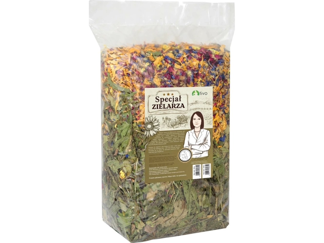 Tivo urter til gnavere/hare 500 g