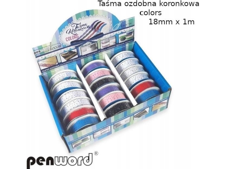 Teka Dekoratives Spitzenband 18Mmx1m (18Stk)