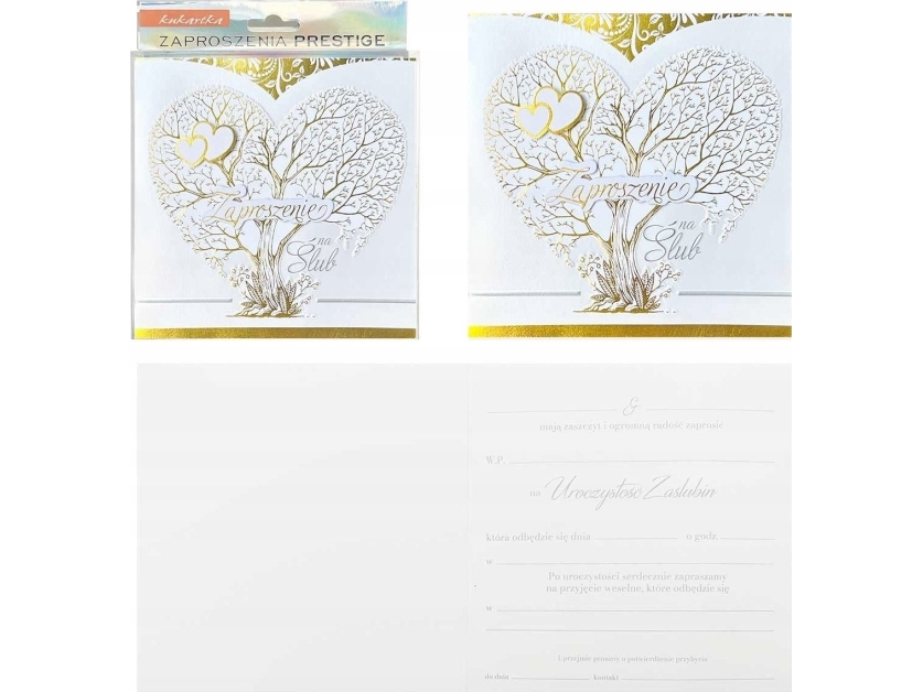 Teka Einladung Hochzeit 5Pcs