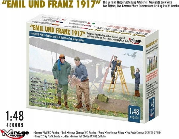 Teka Wwi Besætning Af Faa-Enheder Emil&Amp Franz 1917 1:32