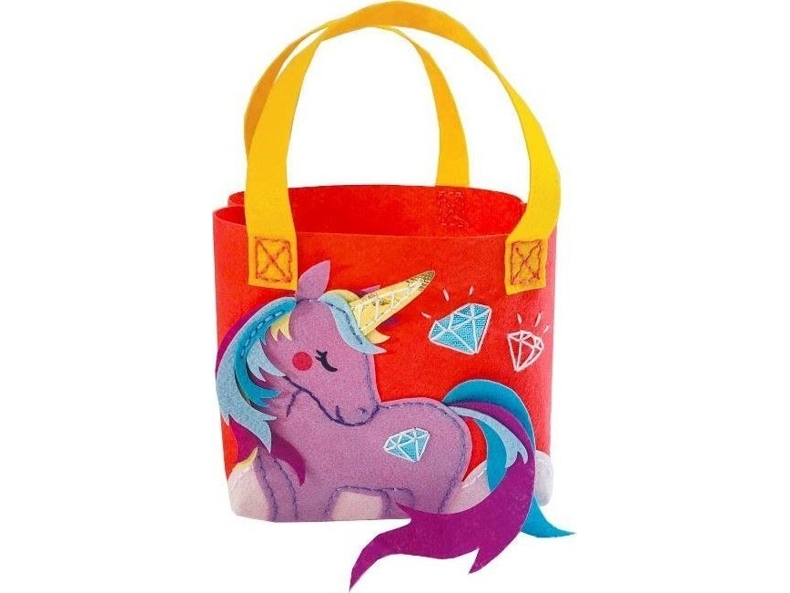 Stnux Kreativ Einhorn Lila Tasche Filz Robótki