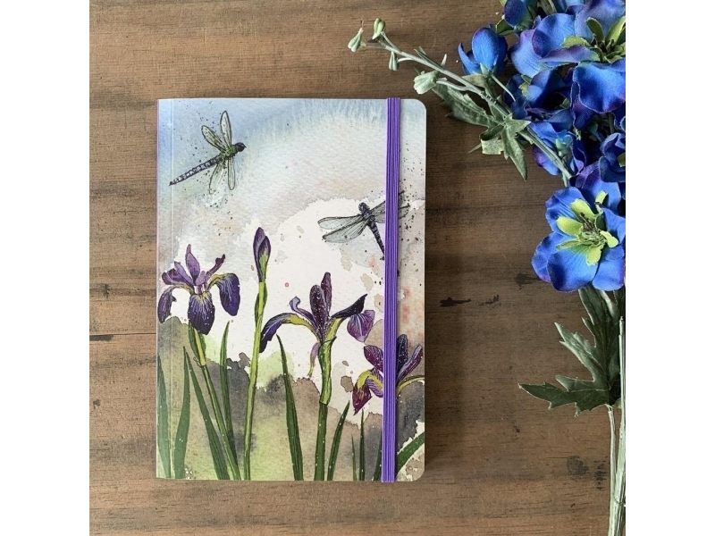 Notebook With Eraser Lcn31 Dragonflies