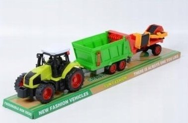 Gazelo Traktor med landbrugsmaskiner