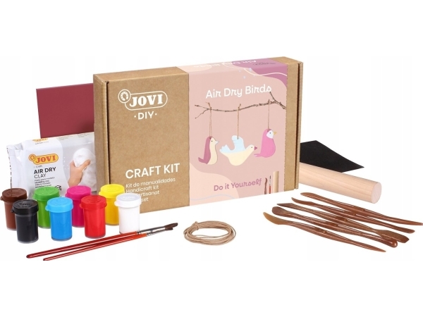 Eggen Jovi Diy Tonformungsset Birds Mit Selbsttrocknendem Ton